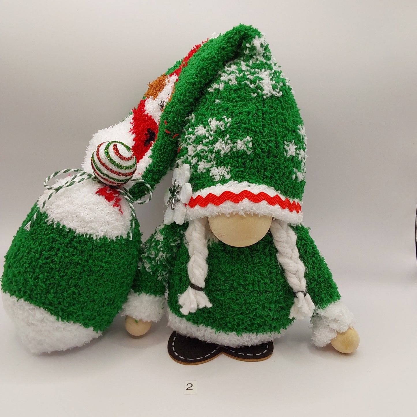 Clearance - Christmas Sock Gnomes, 9-inch, 3 Styles