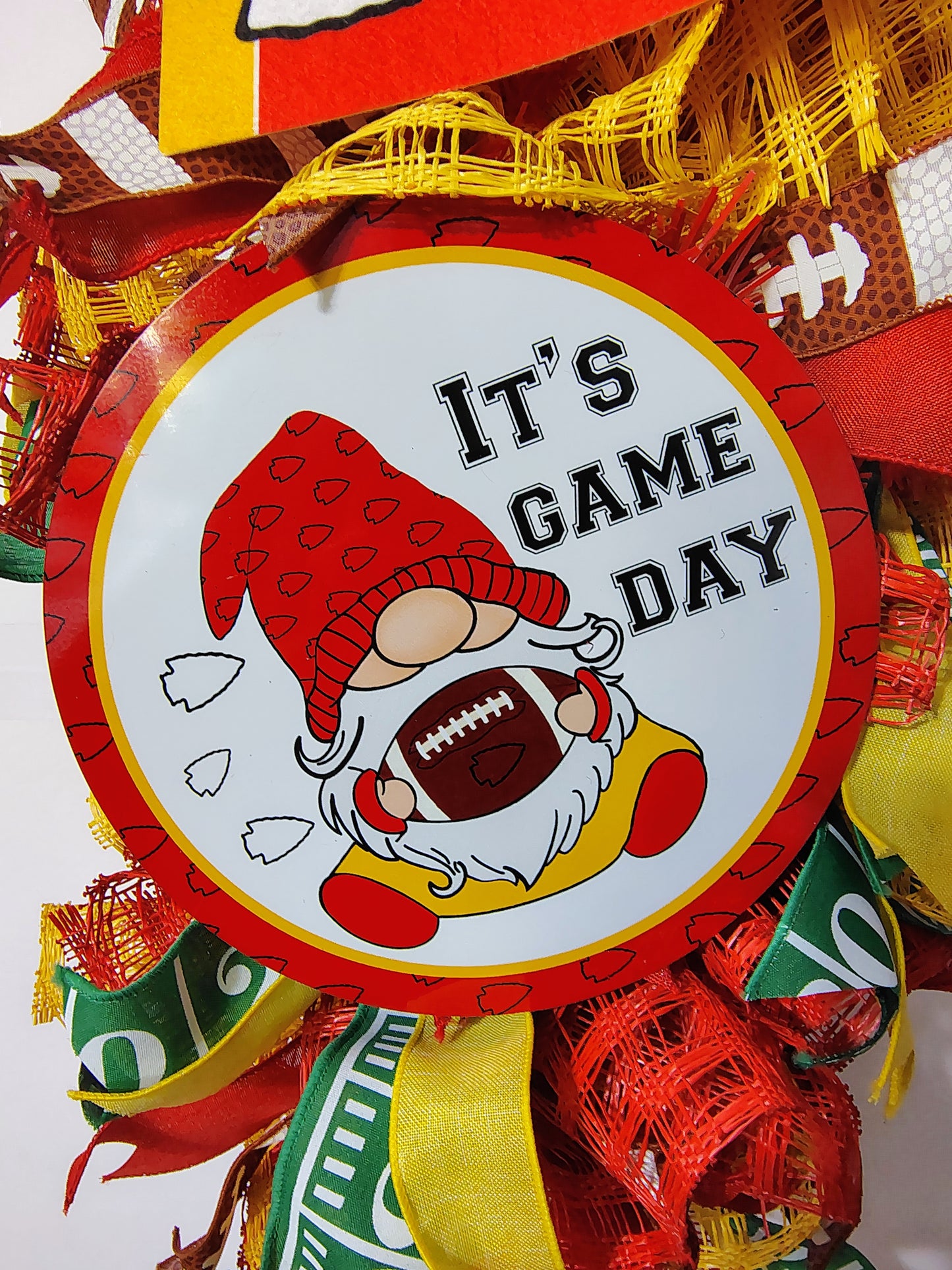 Red and Yellow Football Swag Craftalong