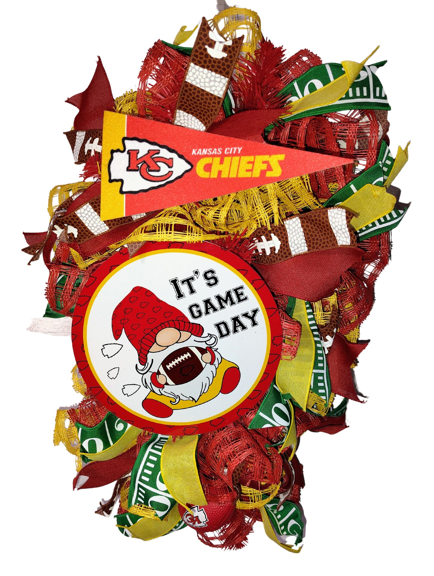 Red and Yellow Football Swag Craftalong