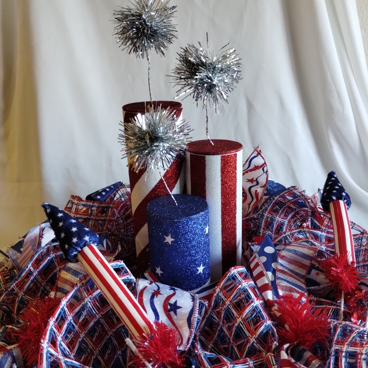 Patriotic 4th of July Centerpiece