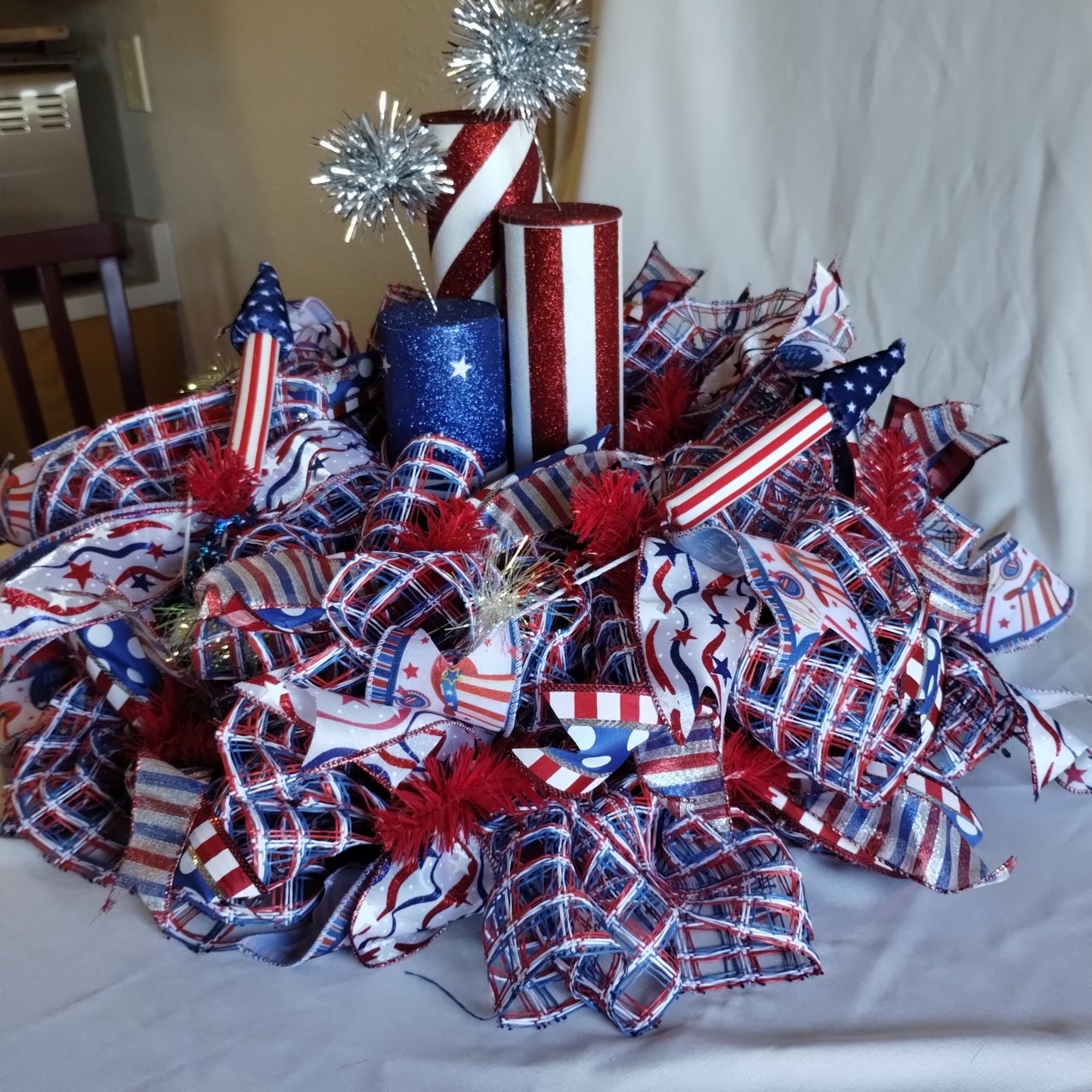 Patriotic 4th of July Centerpiece