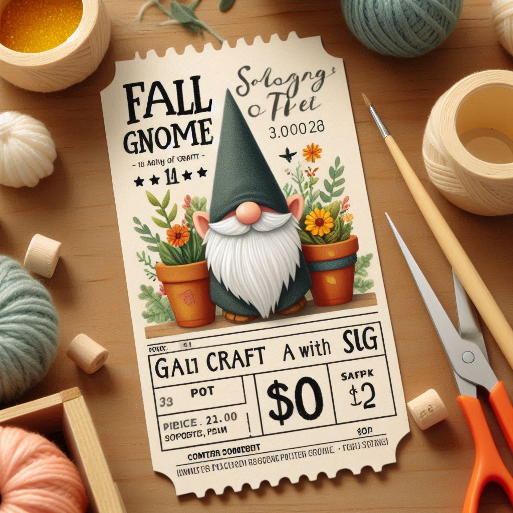 Fall Gnome Craftalong with Sug @ 4 By 4 Brewing - Fremont Hills