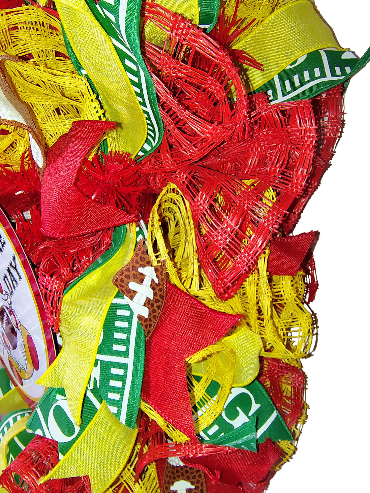 Red and Yellow Football Swag Craftalong