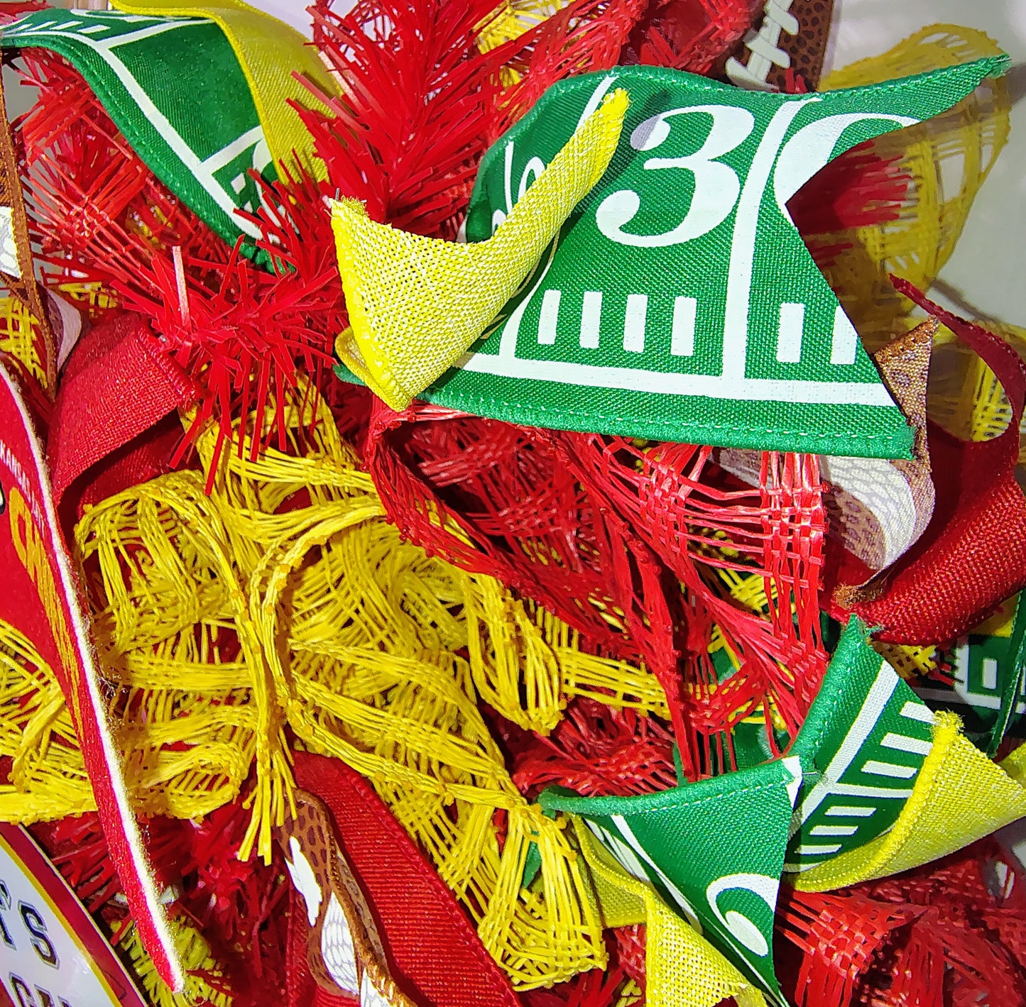 Red and Yellow Football Swag Craftalong