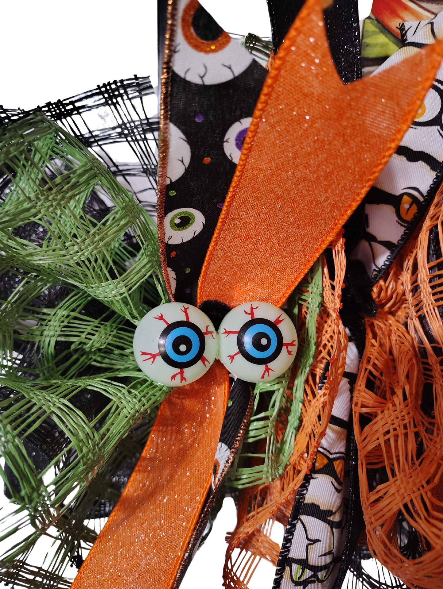 Mummy Halloween Wreath Rail Craftalong