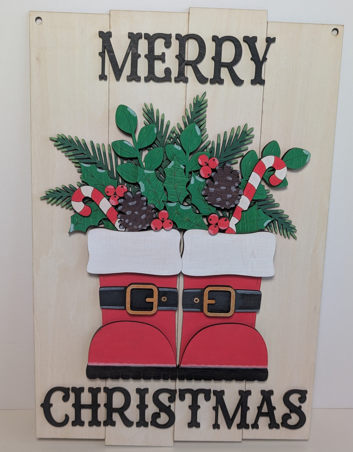 Christmas Boots Signs