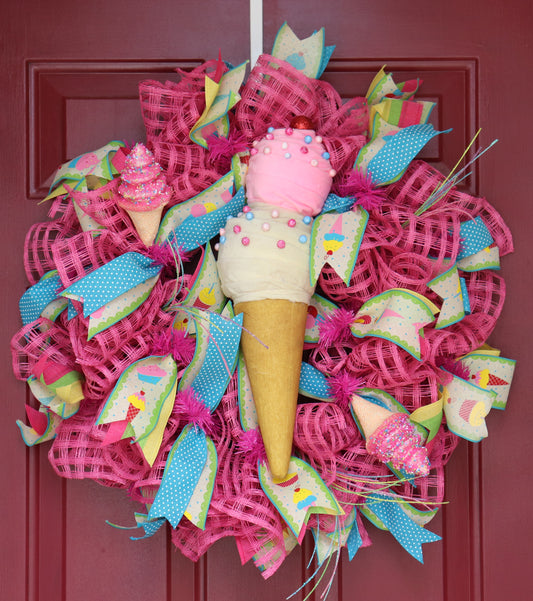 Ice Cream Wreath