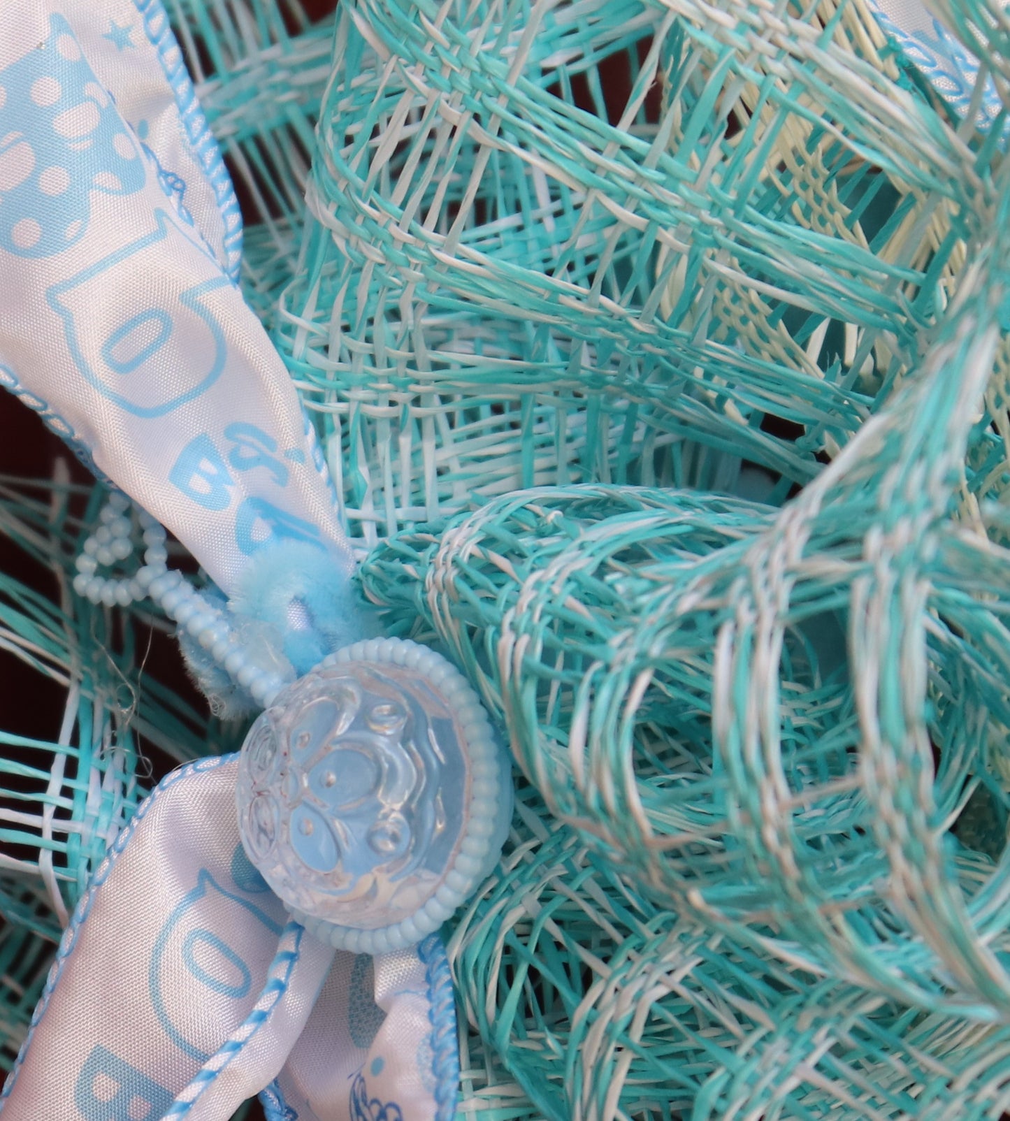 It's A Boy Wreath Rail